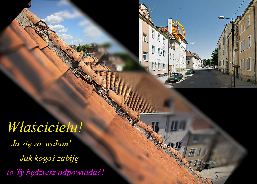 Dach gąsiory